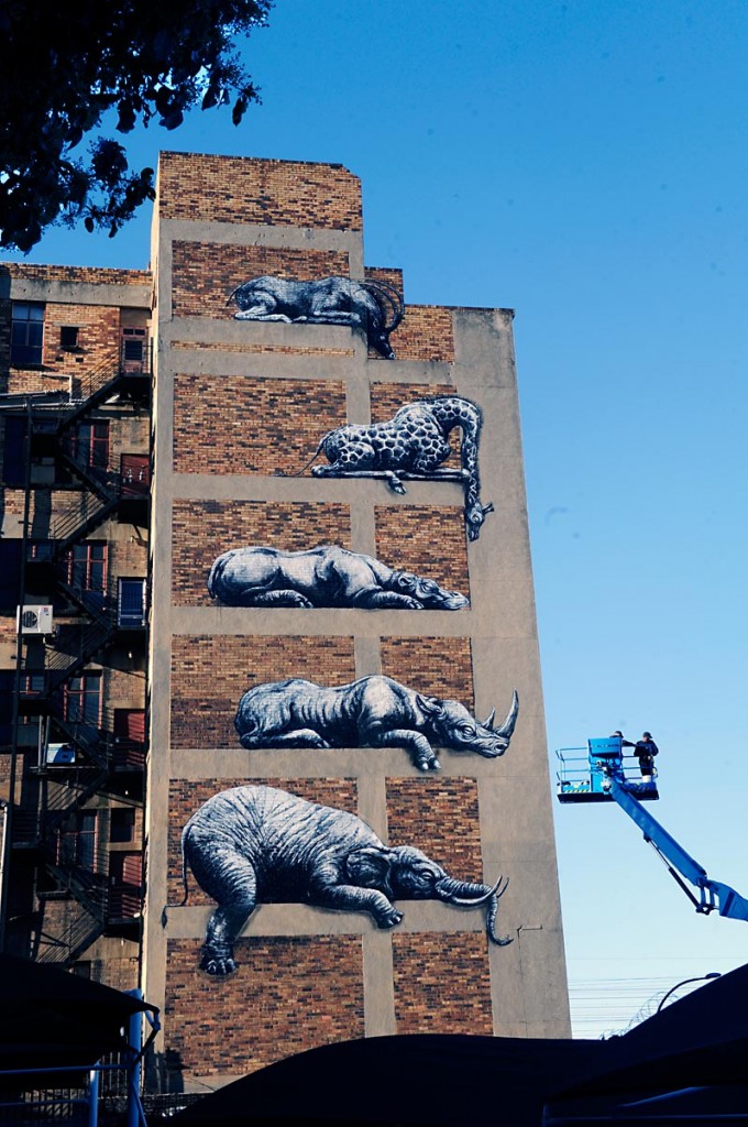 Arte urbano en Johannesburgo