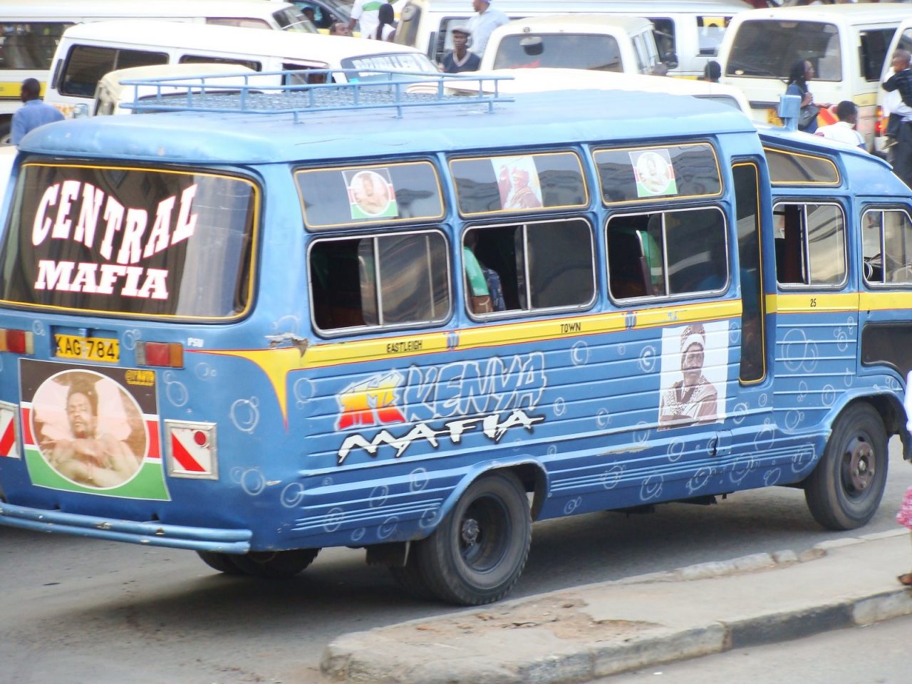 Matatus en Nairobi