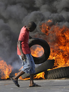 Disturbios en Mozambique